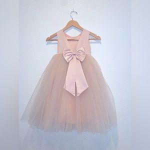 Flower Girl Dress - Blush Pink